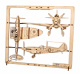 Ugears Fighter Aircraft 2.5D Puzzle